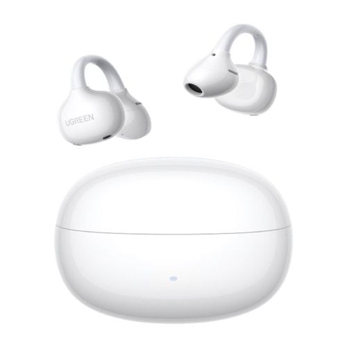 Słuchawki dokanałowe Ugreen WS218 ClipBuds LDAC (białe). Białe słuchawki douszne UGREEN. Za 150.00 zł.