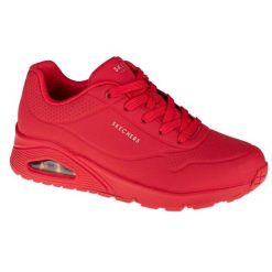 Buty Skechers Uno-Stand on Air W 73690-RED czerwone. Czerwone buty treningowe bez wzorów, bez zapięcia. Za 435.67 zł.
