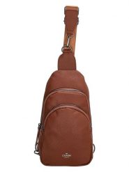 Charm Saszetka "New York" w kolorze brązowym - 16 x 29 x 7 cm rozmiar: onesize. Brązowe nerki i saszetki Charm, bez wzorów, z materiału, sportowe, bez dodatków. Za 73.99 zł.