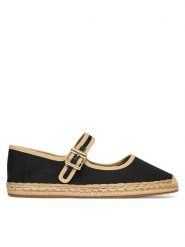 Tommy Hilfiger Espadryle Buckle Maryjane Espadrille FW0FW09239 Czarny. Czarne espadryle Tommy Hilfiger, bez wzorów, z materiału, bez obcasa. Za 329.99 zł.
