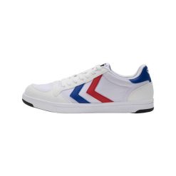 Buty fitness dla dorosłych Hummel stadil light canvas. Białe buty treningowe Hummel, na wiosnę, bez wzorów, bez zapięcia, na fitness i siłownię. Za 181.50 zł.