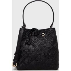 Love Moschino torebka kolor czarny. Czarne torebki klasyczne Love Moschino, bez wzorów, na ramię, bez dodatków. Za 949.99 zł.