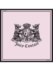 Juicy Couture Chusta w kolorze jasnoróżowym - 45 x 45 cm rozmiar: onesize. Różowe chusty Juicy Couture, bez wzorów, z materiału. Za 86.99 zł.