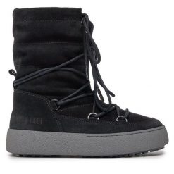Śniegowce Moon Boot. Czarne śniegowce Moon Boot, bez wzorów, bez zapięcia. Za 1,429.00 zł.