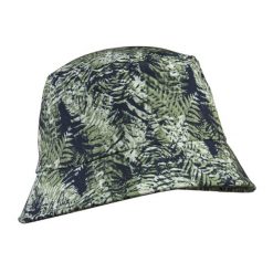 Kapelusz trekkingowy, Forclaz MT100. Niebieskie kapelusze FORCLAZ, bez wzorów, z elastanu, sportowe. Za 39.99 zł.