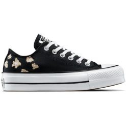 Buty sportowe Converse Chuck Taylor All Star Lift. Czarne buty treningowe Converse, bez wzorów, bez zapięcia. Za 490.00 zł.