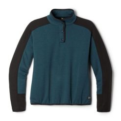 Damski sweter z golfem Mountain Hardwear Camplife. Czarne swetry MOUNTAIN HARDWEAR, bez wzorów, sportowe, bez ramiączek. Za 467.00 zł.