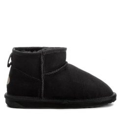 Śniegowce EMU Australia. Czarne śniegowce Emu Australia, bez wzorów, bez zapięcia. Za 379.99 zł.