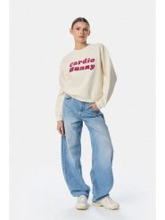 Cardio Bunny Bluza w kolorze kremowym rozmiar: M. Brązowe bluzy Cardio Bunny, m, bez wzorów, bez kaptura. Za 119.68 zł.