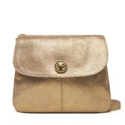 Torebka Pieces. Żółte listonoszki Pieces, bez wzorów, bez dodatków. Za 119.99 zł.