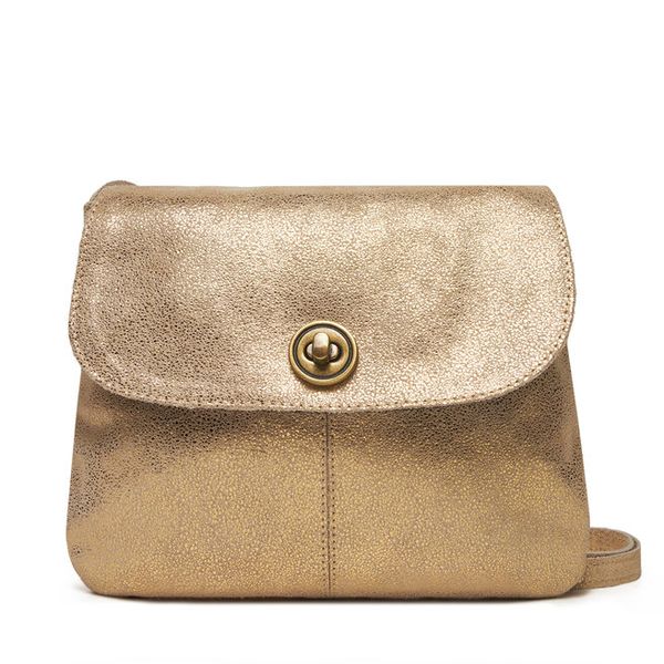 Torebka Pieces. Żółte listonoszki Pieces, bez wzorów, bez dodatków. Za 119.99 zł.