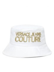 Versace Jeans Couture Kapelusz 78VAZK04 Biały. Białe kapelusze Versace Jeans Couture, bez wzorów, z bawełny. Za 319.99 zł.