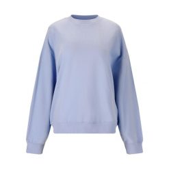 Bluza damska Athlecia Cabell. Niebieskie bluzy Athlecia, bez wzorów, bez kaptura, na fitness i siłownię. Za 189.00 zł.
