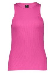 G-Star Top w kolorze różowym rozmiar: XL. Różowe topy G-Star, xl, bez wzorów, retro, bez kołnierzyka, bez ramiączek. Za 83.62 zł.