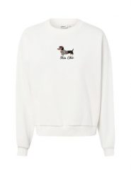 ONLY Bluza Kobiety Bawełna biały, XL. Białe bluzy ONLY, xl, bez wzorów, z bawełny, bez kaptura. Za 199.95 zł.