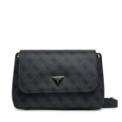 Torebka Guess. Szare listonoszki Guess, z aplikacjami, bez dodatków. Za 439.99 zł.