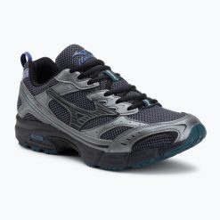 Buty Mizuno MXR. Czarne buty do biegania Mizuno, bez wzorów, bez zapięcia, do biegania. Za 289.99 zł.