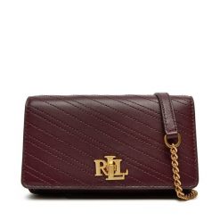 Torebka LAUREN RALPH LAUREN. Czarne kopertówki Lauren Ralph Lauren, bez wzorów, wizytowe, bez dodatków. Za 519.99 zł.