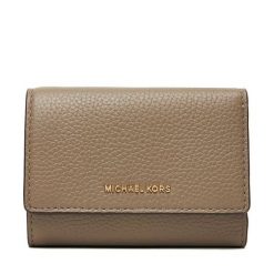 Portfel MICHAEL Michael Kors. Brązowe portfele MICHAEL Michael Kors, bez wzorów. Za 419.99 zł.