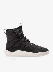 Buty zimowe damskie Vivobarefoot Gobi Hiber. Czarne trekkingi VIVOBAREFOOT, bez wzorów, z materiału, bez zapięcia, trekkingowe, primaloft. Za 886.85 zł.