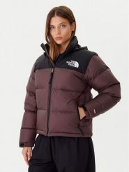 The North Face Kurtka puchowa 1996 Retro Nuptse NF0A3XEO Brązowy Regular Fit. Brązowe kurtki The North Face, s, bez wzorów, z puchu, retro, bez kaptura. Za 1,359.00 zł.