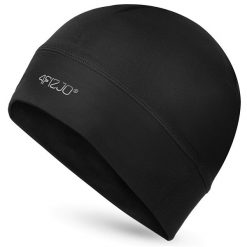 Czapka termiczna do biegania i pod kask 4FIZJO unisex. Czarne czapki zimowe 4FIZJO, bez wzorów, z elastanu, biznesowe. Za 45.00 zł.
