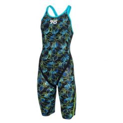 Blueseventy Nerotx2 Kneeskin - Blue Lilly - Rozmiar 18. Niebieskie kombinezony BLUESEVENTY, l, bez wzorów, z tkaniny, bez kołnierzyka, bez ramiączek. Za 1,177.15 zł.