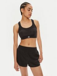Adidas Biustonosz sportowy TLRD Impact IQ3384 Czarny. Czarne biustonosze sportowe adidas, bez wzorów, z syntetyku. Za 279.99 zł.