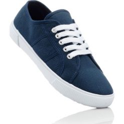 Tenisówki bonprix niebieski. Buty sportowe lifestyle marki bonprix. Za 37.99 zł.