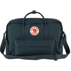 Torba miejska Fjallraven Kanken Weekender - navy. Niebieskie torby na laptopa Fjällräven, bez wzorów, z materiału. Za 824.99 zł.