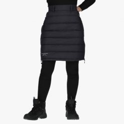 Spódnica turystyczna damska Swedemount Östersund Down Skirt 2.0 wodoodporna. Szare spódnice SWEDEMOUNT, bez wzorów, z puchu. Za 329.99 zł.