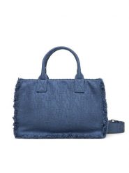 Valentino Torebka Shyla VBS8Y905 Niebieski. Niebieskie torebki klasyczne Valentino, bez wzorów, z materiału, bez dodatków. Za 549.99 zł.