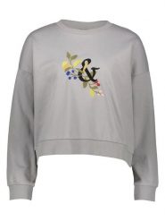 Vero Moda Bluza w kolorze szarym rozmiar: M. Szare bluzy Vero Moda, m, bez wzorów, bez ramiączek, bez kaptura. Za 91.56 zł.