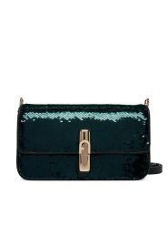 Furla Torebka Iride S WB01950 BX1377 CN 4491S Zielony. Zielone listonoszki Furla, bez wzorów, z materiału, bez dodatków. Za 1,509.00 zł.