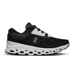 Buty do biegania damskie On 3WD30121197. Czarne buty do biegania On, bez wzorów, z materiału, bez zapięcia, do biegania. Za 809.90 zł.