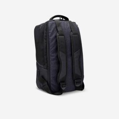 Torba sportowa Kipsta Urban 35L. Czarne torby sportowe Decathlon, bez wzorów, z materiału, na ramię. Za 149.99 zł.