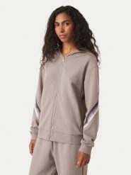 EA7 Emporio Armani Bluza 7W001514 AF12501 U6100 Beżowy Regular Fit. Brązowe bluzy EA7 Emporio Armani, s, bez wzorów, z syntetyku, bez ramiączek, bez kaptura. Za 589.99 zł.