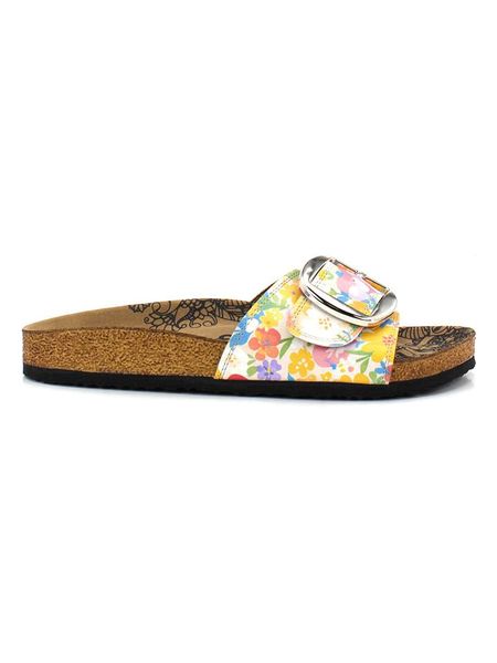 Calceo Klapki ze wzorem rozmiar: 42. Klapki Calceo, bez wzorów, klasyczne, z otwartym noskiem, bez obcasa, bez zapięcia. Za 118.56 zł.