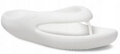 Japonki Dla Dorosłych Crocs Mellow Flip. Białe japonki Crocs, bez wzorów, z materiału. Za 167.99 zł.