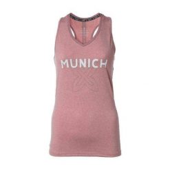 T-shirt Munich Oxygen Woman 941 2506941. Czerwone t-shirty munich, bez wzorów, sportowe, bez kołnierzyka, bez ramiączek. Za 164.70 zł.