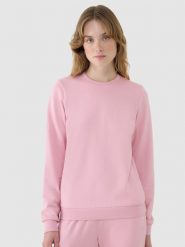 4F Bluza dresowa nierozpinana bez kaptura damska - różowa L. Czerwone bluzy bez kaptura 4f, l, bez wzorów, z bawełny, bez kaptura. W wyprzedaży za 79.99 zł.