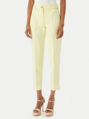 Maryley Spodnie materiałowe 26EB52Z/43LE Żółty jasny Regular Fit. Żółte spodnie materiałowe Maryley, bez wzorów, z materiału. Za 229.99 zł.