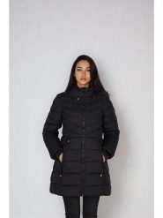 CANADA weather gear Płaszcz zimowy w kolorze granatowym rozmiar: M. Niebieskie płaszcze CANADA weather gear, na zimę, m, bez wzorów, z puchu, bez kaptura. Za 260.99 zł.