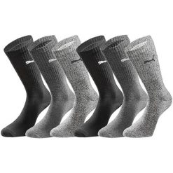 SKARPETY Puma Crew Socks 6-pack, Dla obu płci. Skarpetki Puma, bez wzorów, z bawełny. Za 190.00 zł.