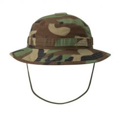 Kapelusz turystyczny Boonie Mk2 US Woodland. Brązowe kapelusze HELIKON-TEX, bez wzorów, sportowe. Za 80.99 zł.