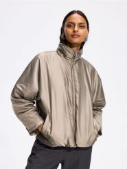 Kurtka ze stójką - warm olive. Zielone kurtki Reserved, l, bez wzorów, z tkaniny, bez kaptura. Za 259.99 zł.