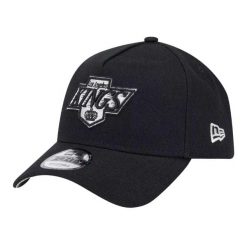 Czapka Z Daszkiem 9Forty Los Angeles Kings. Czarne czapki z daszkiem New Era, bez wzorów, sportowe. Za 163.99 zł.