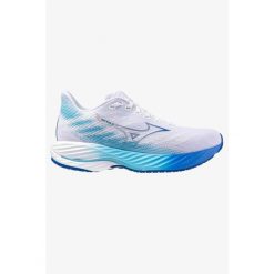 Buty do biegania damskie Mizuno Wave Rider 28. Białe buty do biegania Mizuno, bez wzorów, bez zapięcia, do biegania, mizuno wave. Za 709.99 zł.