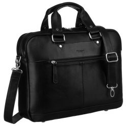 Torba na laptopa Peterson PTN LAP-801-15 czarna. Czarne torby na laptopa Peterson, bez wzorów, ze skóry ekologicznej. Za 169.99 zł.