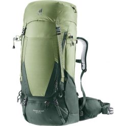 Plecak trekkingowy Deuter Futura Air Trek 55 + 10 SL - grove/ivy. Brązowe plecaki Deuter, bez wzorów, bez dodatków. Za 1,133.99 zł.